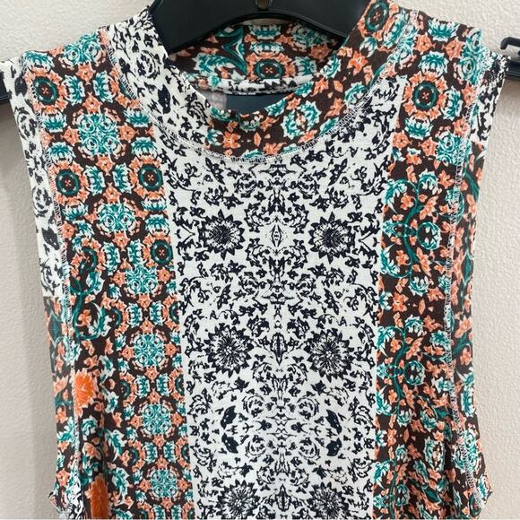 Anthropologie Maeve Lilt Swing Dress with High Neck and Pockets - Picture 7 of 12